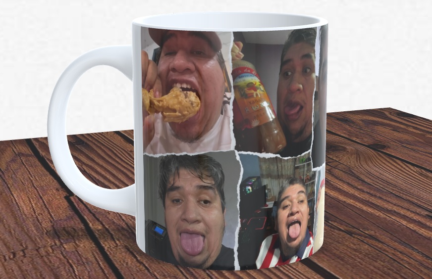 Taza Renegul Collage Fotos mas Iconicas